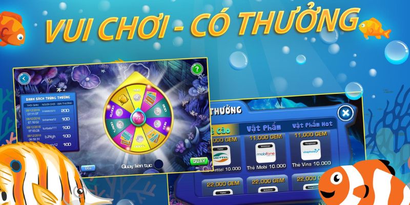 Giới thiệu về game bắn cá online nhận thưởng